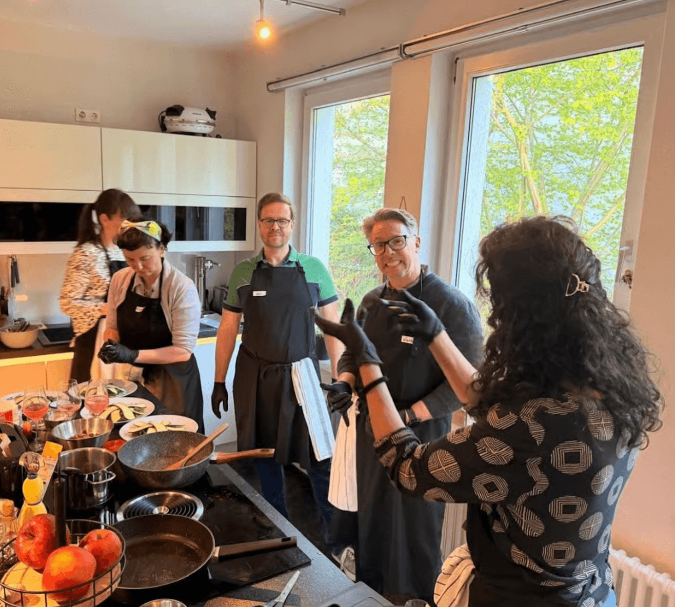 Berlin: Cooking Pasta with Anette